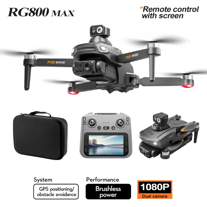 NEW RG800 MAX Drone 1080P HD C - огляд і ціна Drone Controller Screen