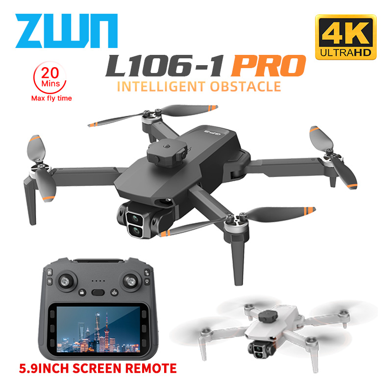 L106-1PRO GPS Professional Dro - огляд і ціна Drone Controller Screen