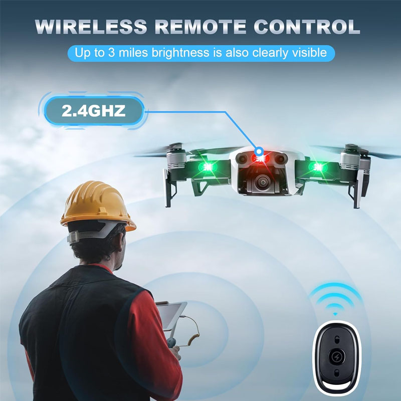 Wireless LED Drone Strobe Ligh - огляд і ціна Drone Beacon Light