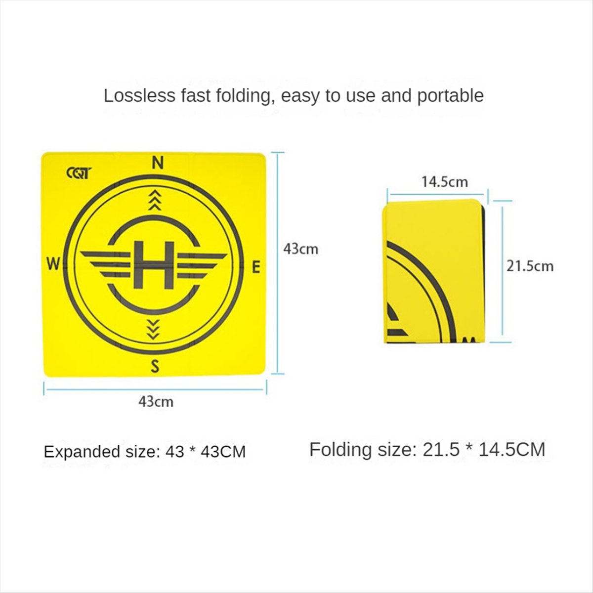 DTC5 CQT Drone Landing Pad Fol - огляд і ціна Drone Landing Pad